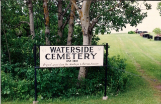 Waterside Cemetery, Pictou County, Nova Scotia